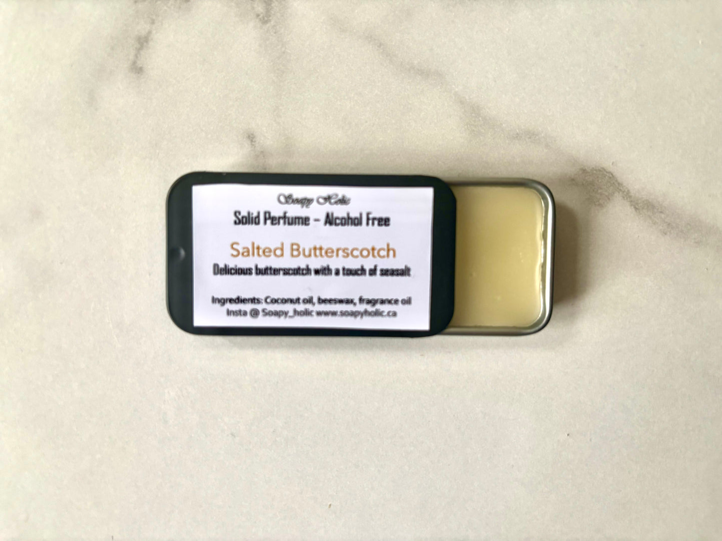 Salted Butterscotch Solid Perfume
