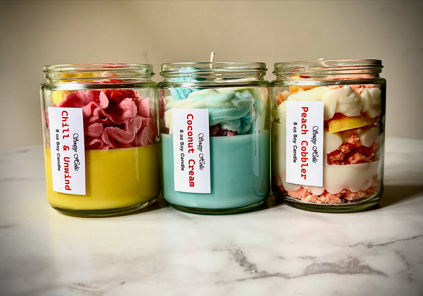 Whipped Candles 8 oz