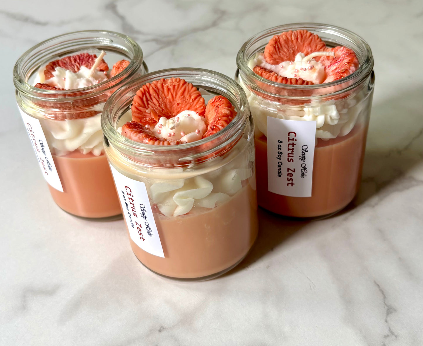 Whipped Candles 8 oz