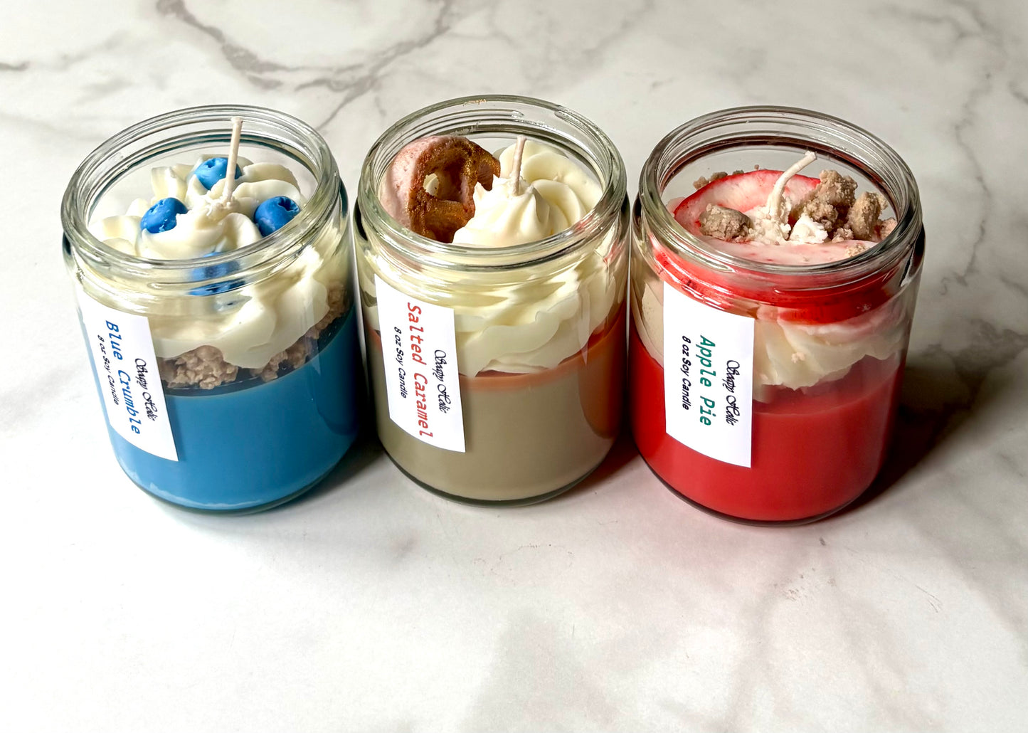 Whipped Candles 8 oz