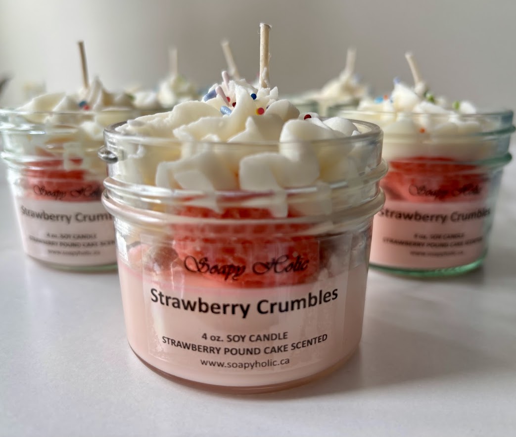 Strawberry Crumbles